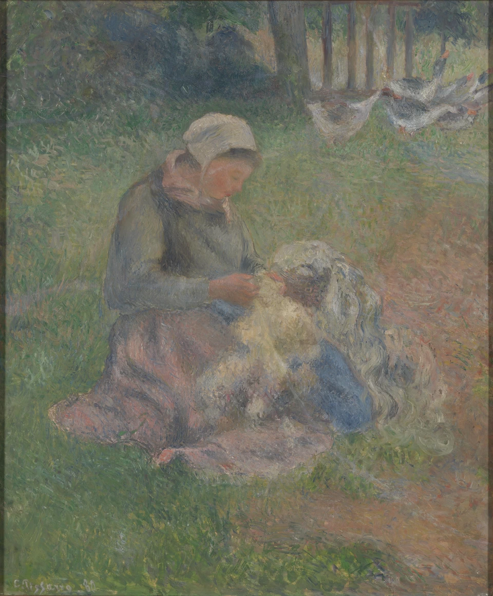 Un cardatore di lana, 1880 - 1877, National Gallery, Londra
